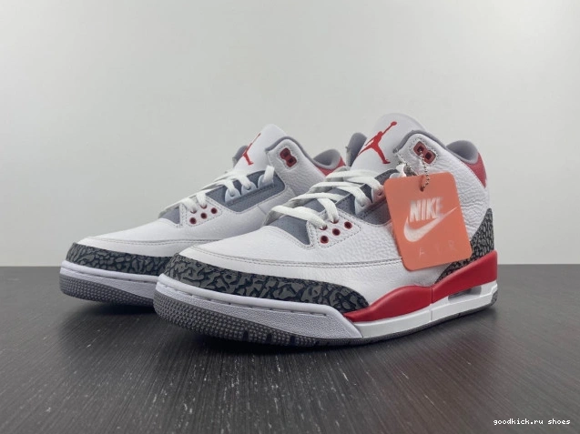 OG Red DN3707-160 Fire Air Jordan 3 0707